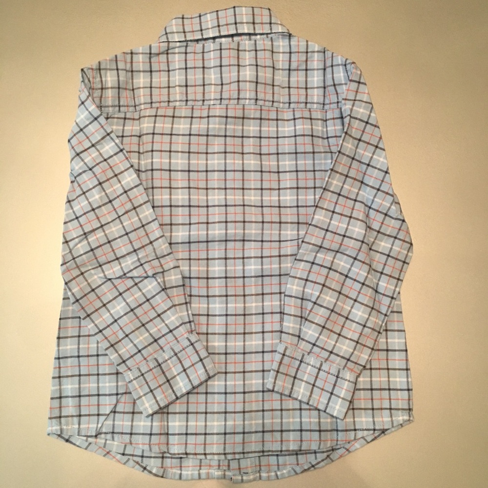 Cherokee LS Plaid Button Down Shirt - Picture 4 of 6